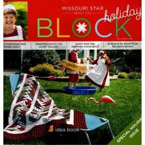 MISSOURI STAR QUILT CO. 2019 HOLIDAY BLOCK 15 CUTE DESIGNS [COPY]